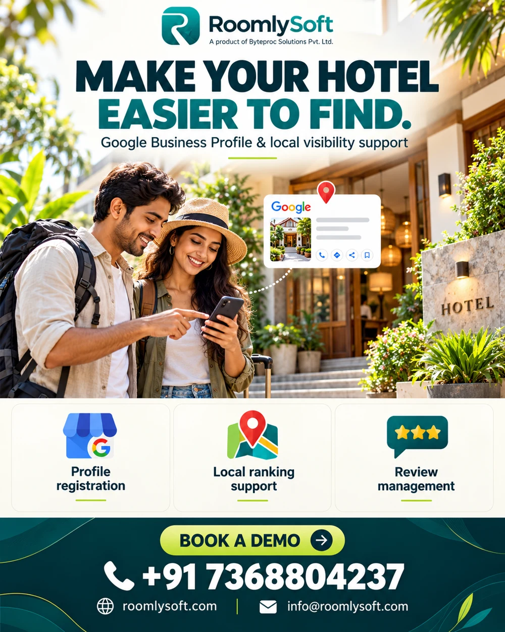 RoomlySoft: Google Business visibility